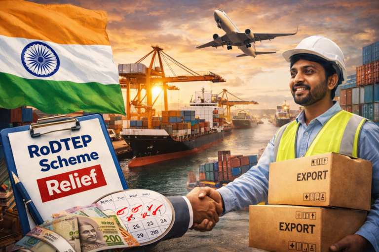 India Restores Full RoDTEP Rates to Support Exporters Amid West Asia Trade Disruptions