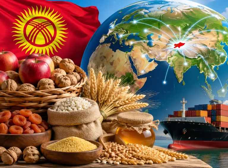 Agricultural Products Drive Kyrgyzstan Exports to 80 Countries