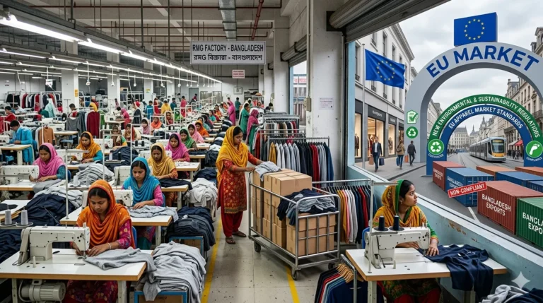 Bangladesh Garment Exports Face Pressure from EU’s Apparel Market