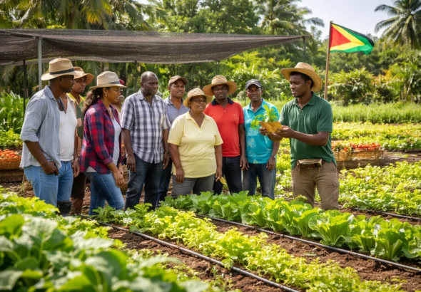 Climate-Smart Agriculture Training in Guyana Boosts Food Security and Farming Skills