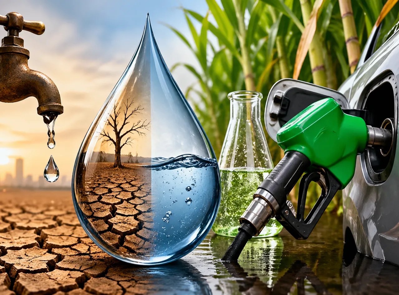 Ethanol blending raises concerns over water stress