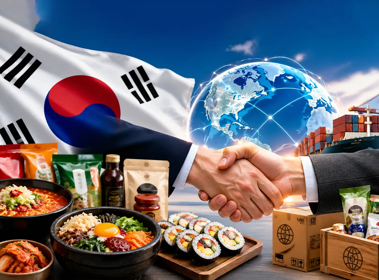 Food Exports South Korea Signs $27M Deals to Boost Global K-Food Growth