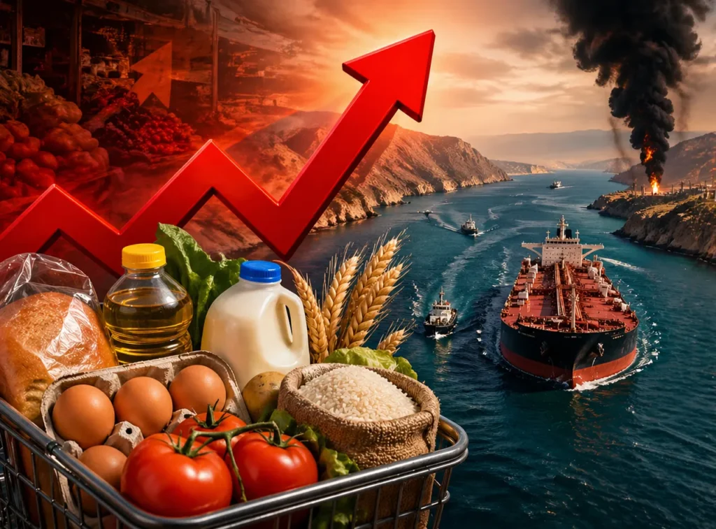 Food inflation fears rise amid Strait of Hormuz crisis