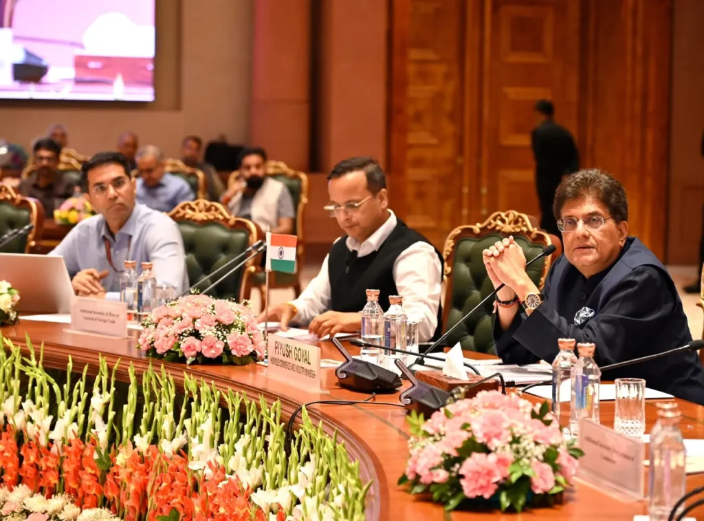 Free Trade agreement push by Piyush Goyal after India–NZ FTA