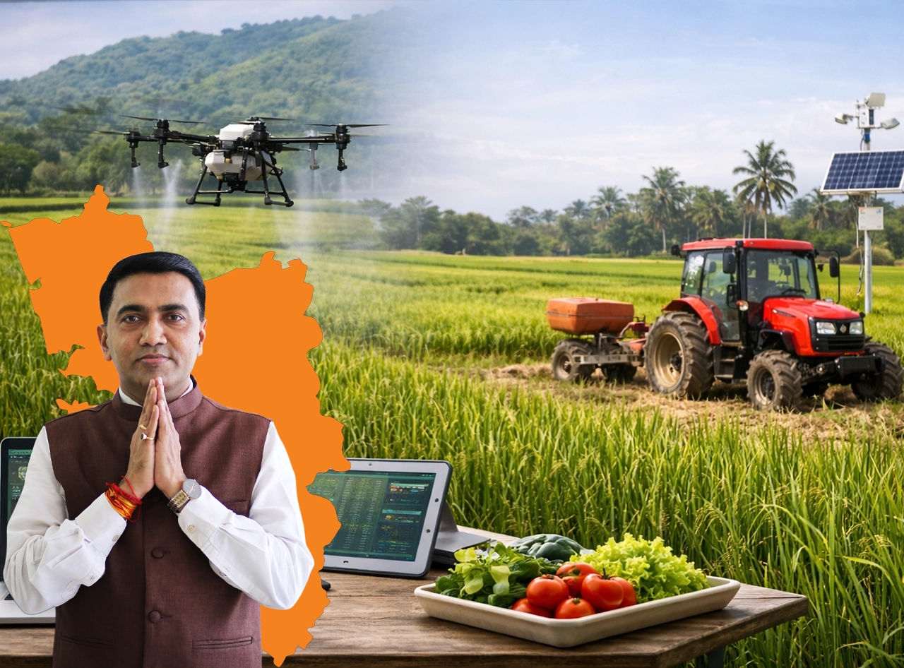 Goa CM emphasizes tech-driven farming in Goa at national agriculture meet