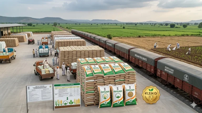 India Approves ₹41,534 Crore Fertiliser Subsidy 2026