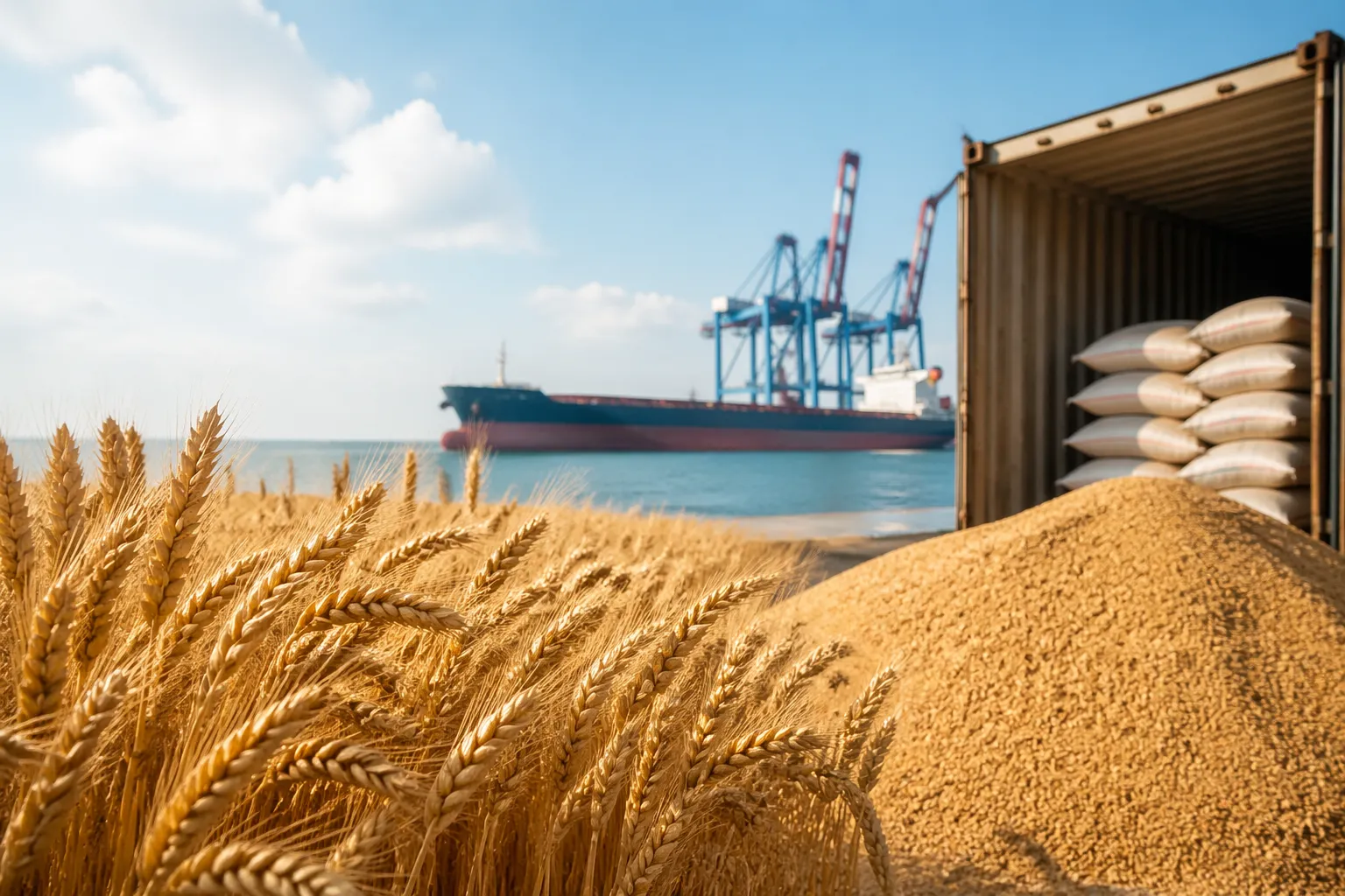 India Raises Wheat Export Quota to 5 Million Tonnes Amid Record Production & Global Demand Shift