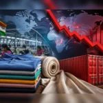 India’s Textile Exports Decline in FY26 Amid Global Demand Slowdown and Trade Pressures