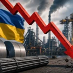 Ukraine Steel Exports Drop 60.5% in Q1 Amid Weak Global Demand and Cost Pressures