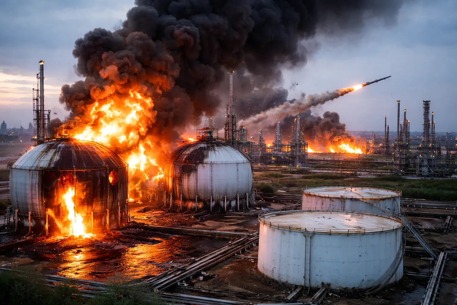 Ukraine Strikes Russian Oil Export Capacity Cut by 40% Amid Energy Revenue Losses