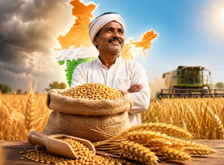 Wheat Production Stable in India Despite Weather Challenges