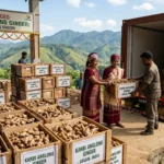 Assam Boosts Agricultural Exports with GI-Tagged Ginger Shipment to London