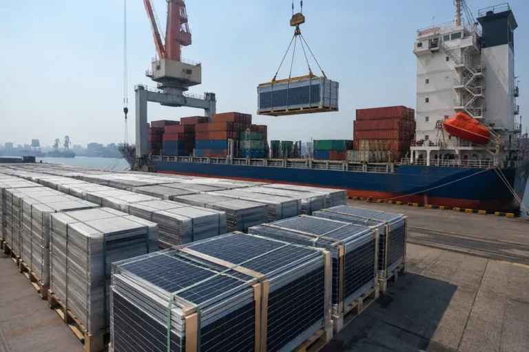 China’s Solar Exports Surge Record High In March 2026