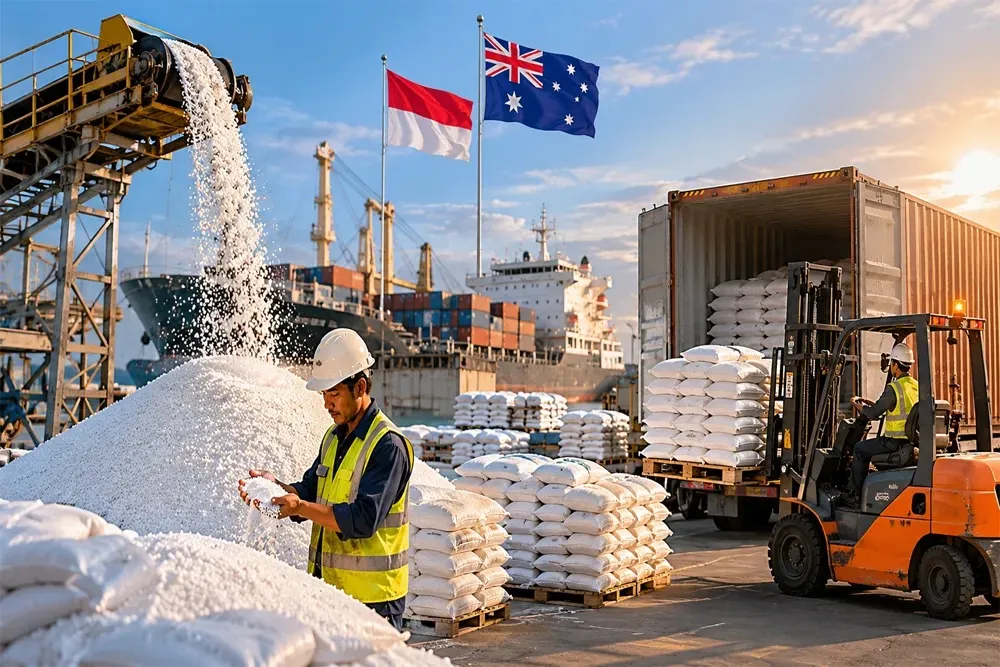 Fertilizer Exports Rise as Indonesia Expands Urea Supply to Australia