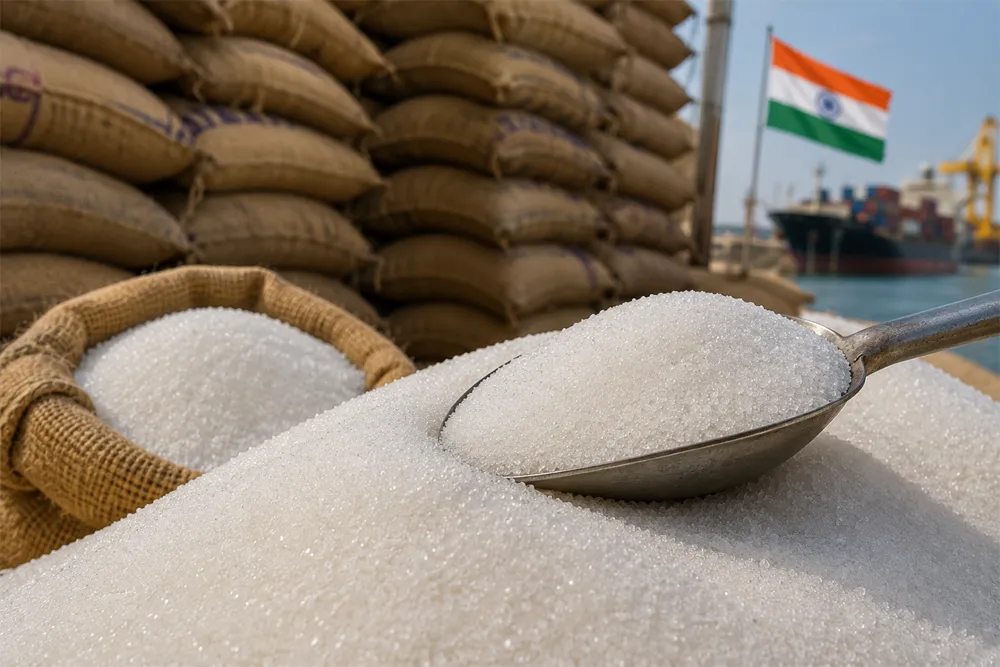India Bans Sugar Exports Till 2026 Amid Rising Domestic Prices