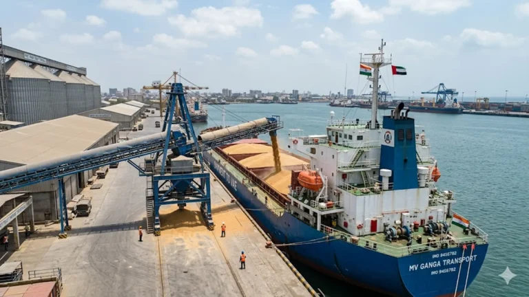 India Wheat Exports Restart After 4 Years, First Shipment To UAE