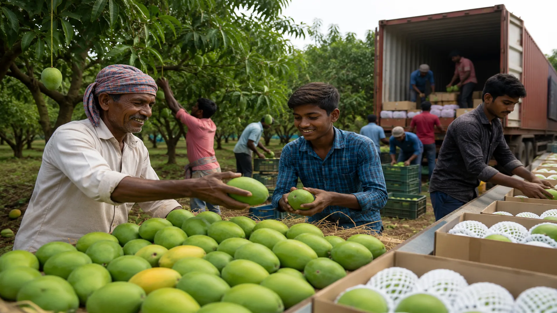 Mango Exports from Odisha to London Boost Farmer Income