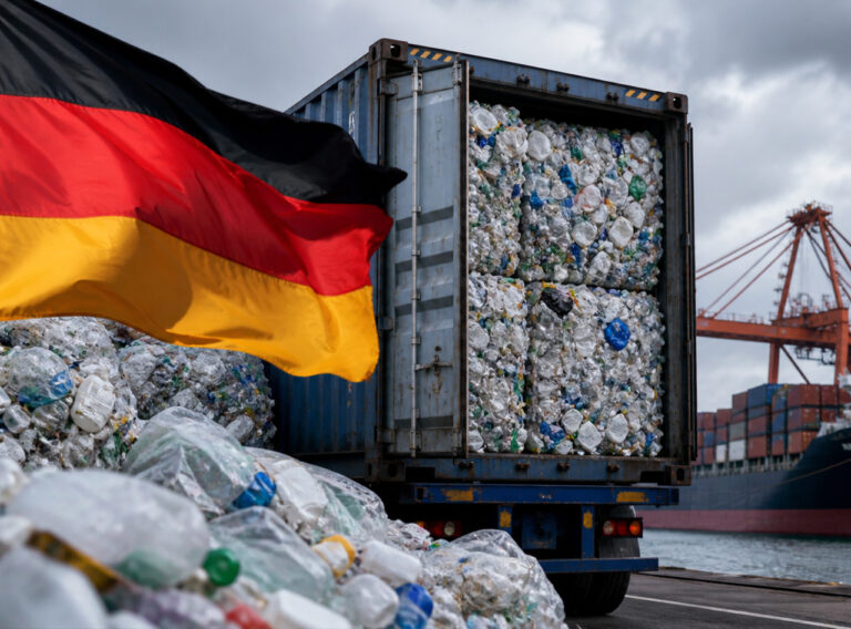 Plastic Waste Crisis Germany Tops Global Export List in 2025