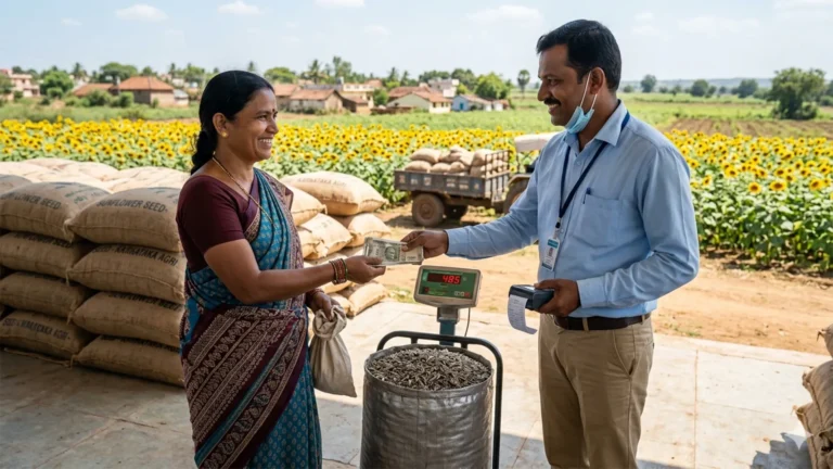 Sunflower Seed Procurement Boosts Farmers’ Income in Karnataka