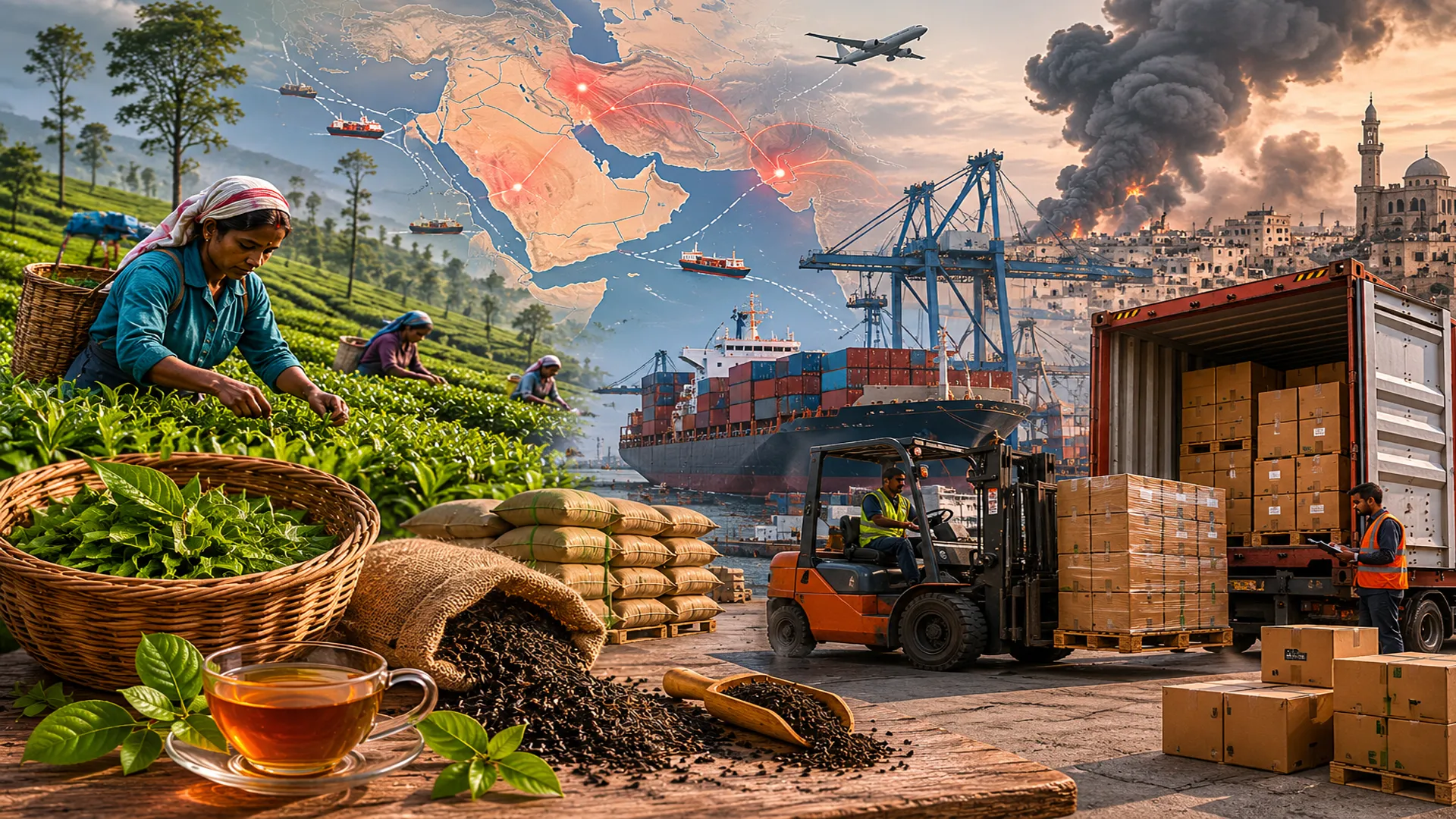 West Asia Crisis Threatens India’s Tea Export Growth
