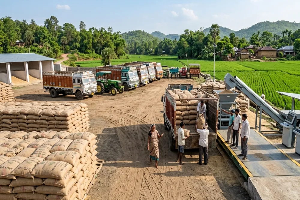 Wheat Procurement Gains Momentum in Vidisha After Fixes