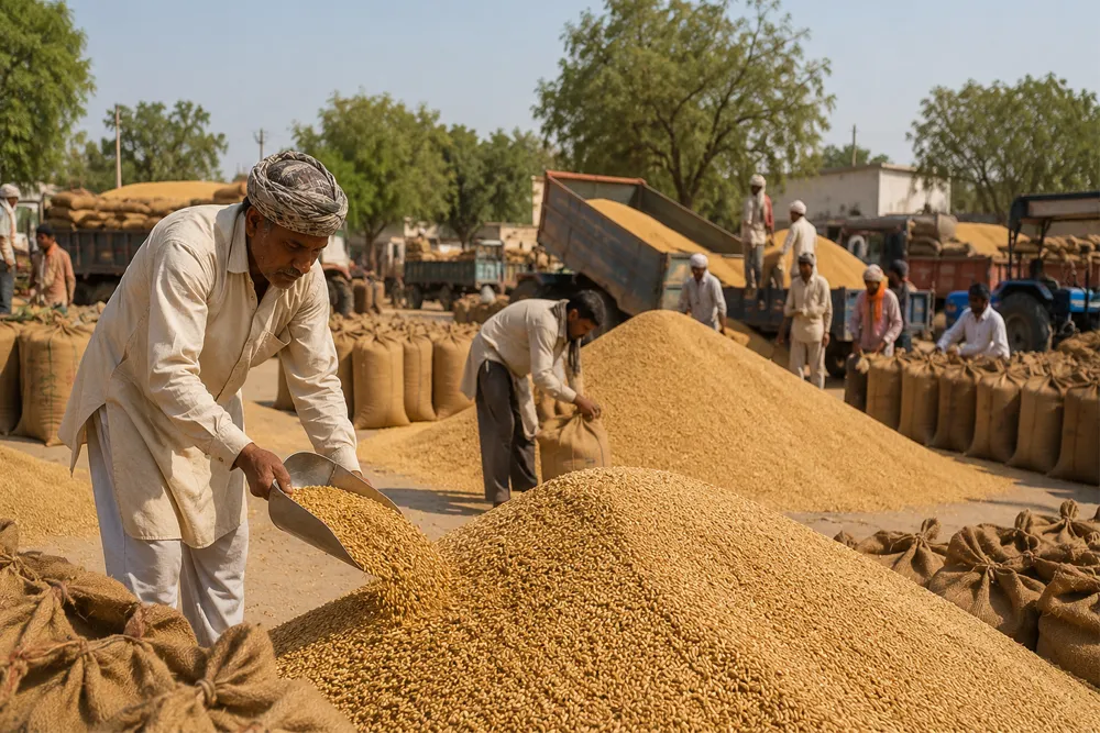 Wheat Procurement Rises 13% as India Strengthens Food Stocks