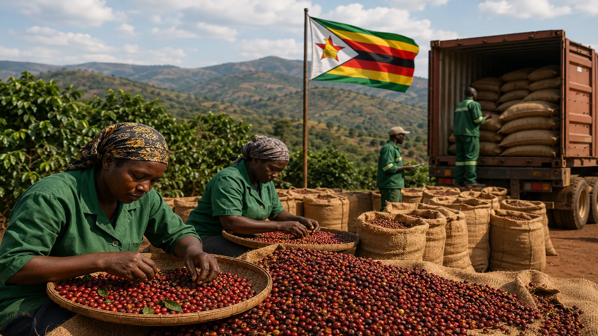 Zimbabwe’s Coffee Exports Surge 59% on Rising Global Demand
