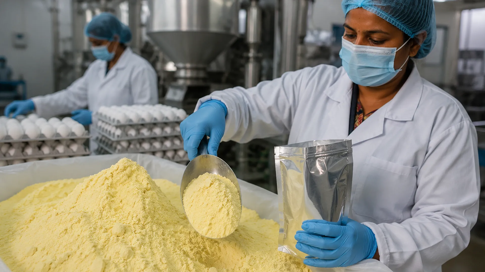 Dried Whole Egg Powder Export from Odisha Reaches Austria for the First Time