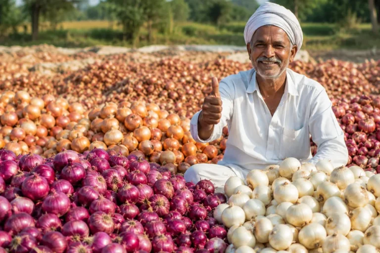 Govt Offers Support By Rising Onion Procurement Prices