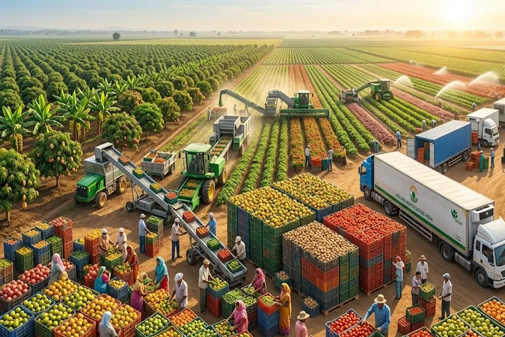 India’s Horticulture Production Projects Record 378 Million Tonnes in 2025-26