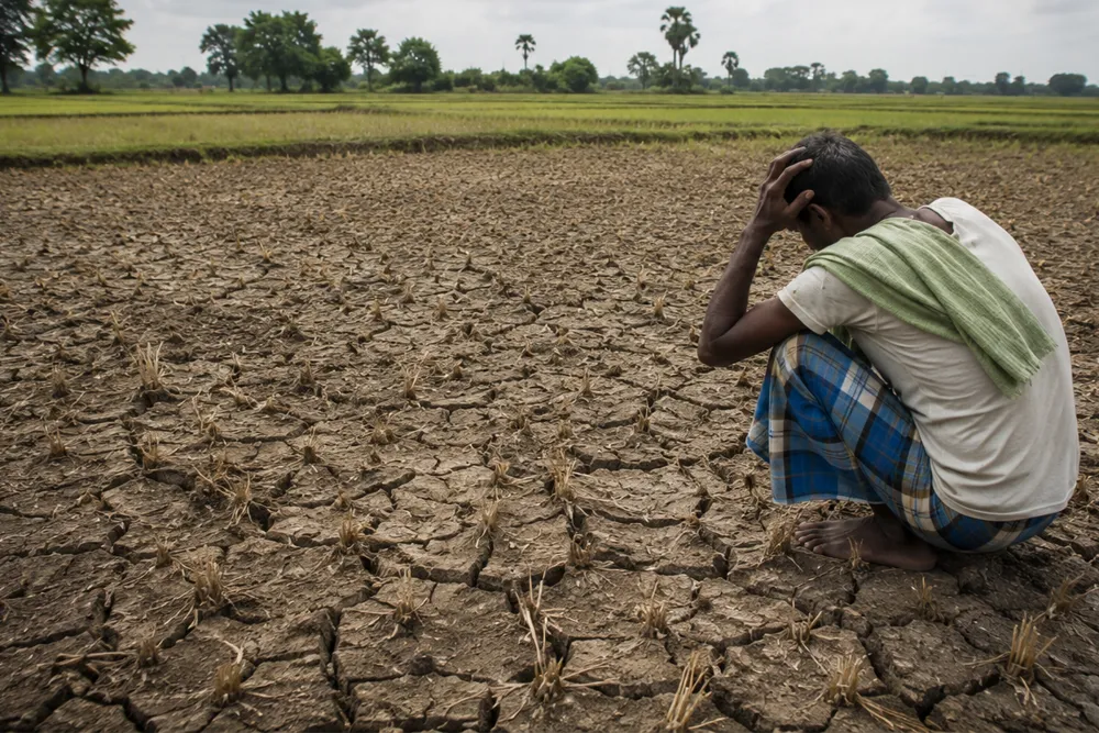Kharif Season Faces Setback as Kharif Sowing Area Reduces 23%