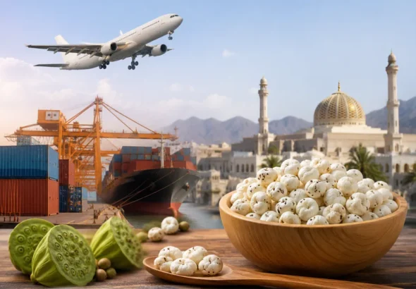 Makhana Exports Set To Surge As India–Oman CEPA Opens Gulf Markets