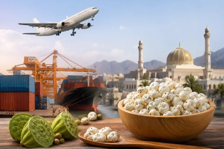 Makhana Exports Set To Surge As India–Oman CEPA Opens Gulf Markets