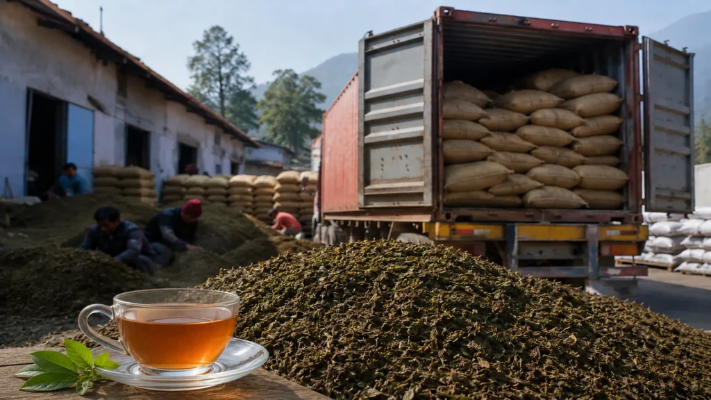 Tea Industry in Nepal Witnesses Crisis as Export Shipments Remain Stuck