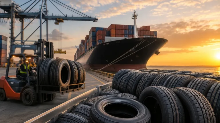 Tyre Exports Hit Record High of ₹27,312 Crore in FY26