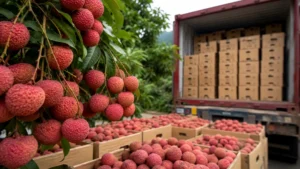 Uttarakhand Litchi Exports Reach Italy, Boost India’s Fruit Trade
