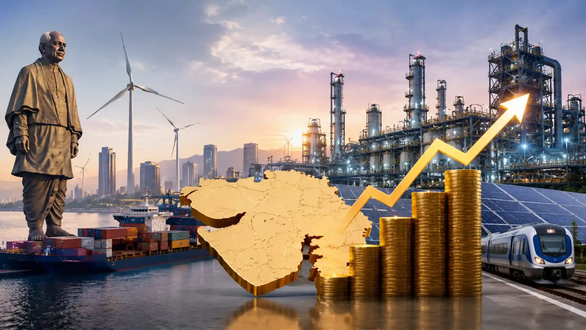 Viksit Gujarat Industrial Policy 2026 ₹10 Lakh Crore Investment Dream – Ambitious Blueprint or Achievable Reality