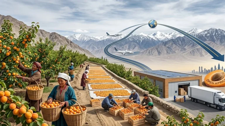 Apricot Exports: How Ladakh’s First Shipment to Dubai Opens Global Opportunities?
