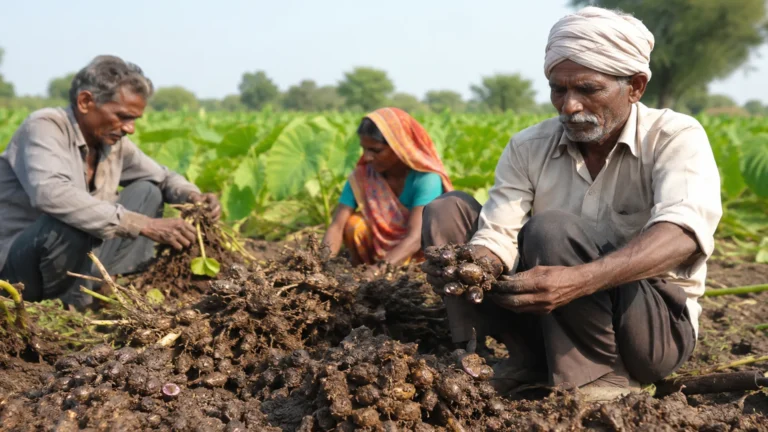 How Black turmeric Farming Gains Popularity Among Bundelkhand Farmers?