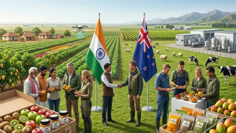 India-New Zealand Free Trade Agreement to Boost Agricultural Cooperation