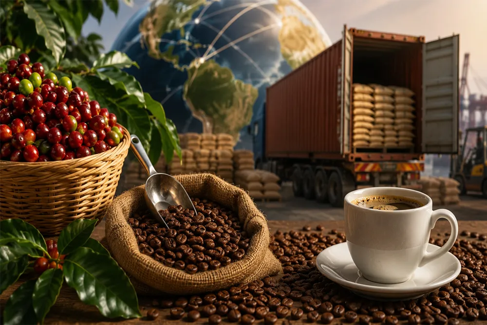 India’s Coffee Exports surge 28% in Q1 on Strong Global Demand