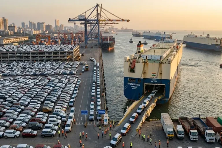 Vehicle Exports Surge: Indian Automakers Rise Globally as Overseas Demand Grows