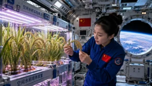 China Harvests Rice Grown in Space: Could Space Farming Feed Future Astronauts on Mars?