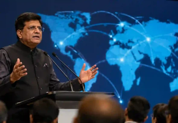 Commerce Minister Piyush Goyal Urges Indian Businesses to Go Global
