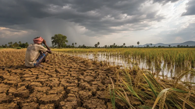 Drought Fears Drive Up Rice Prices Across South India as Monsoon Weakens