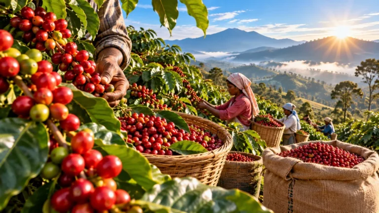 Arabica Harvest Starts Early in India Due to Dry Weather