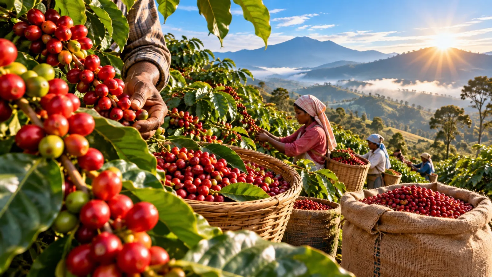 Arabica Harvest Starts Early in India Due to Dry Weather