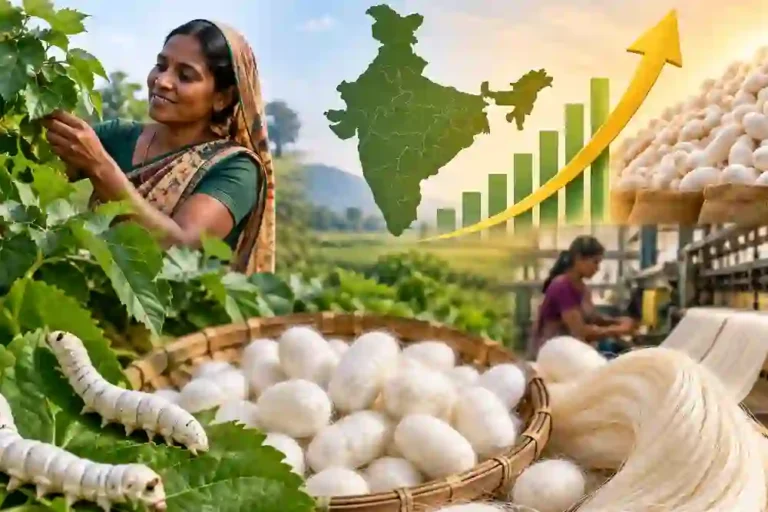 Can India Boost Silk Production To 60,000 Tonnes By 2030-31?