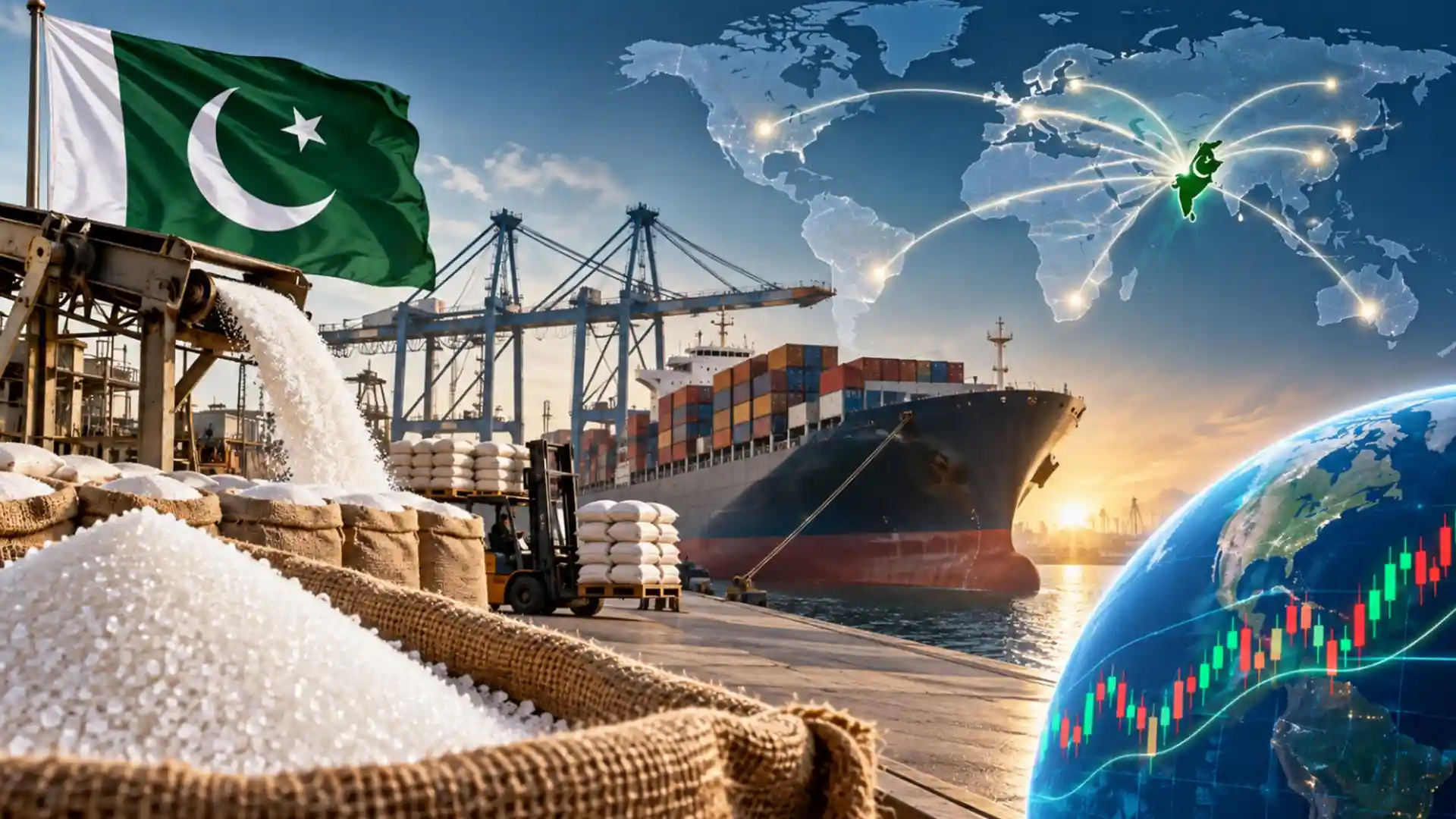Could Pakistan’s 1 MT Sugar Exports Push Shake Up the Global Market?