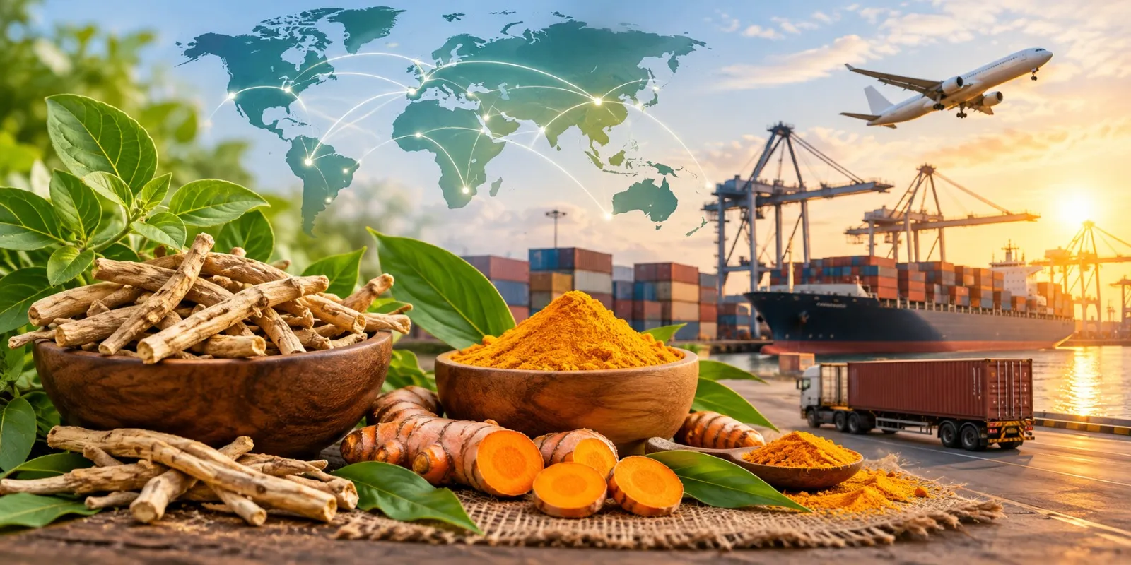 How Ayurveda Exports Gain Momentum Through Ashwagandha & Turmeric?